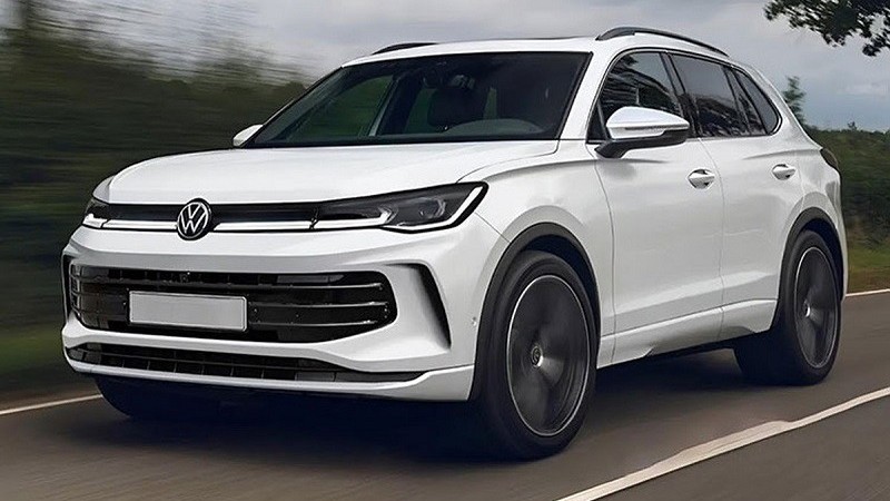 Lộ diện thiết kế Volkswagen Tiguan 2024 thế hệ mới