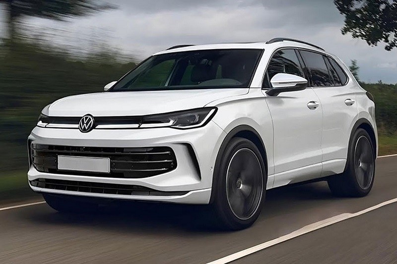Lộ diện thiết kế Volkswagen Tiguan 2024 thế hệ mới