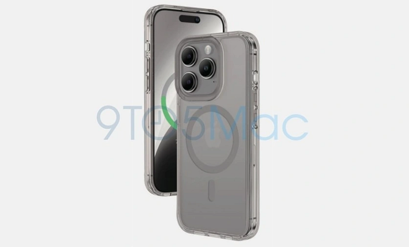 Phiên bản màu Titan Grey trên iPhone 15 Pro.