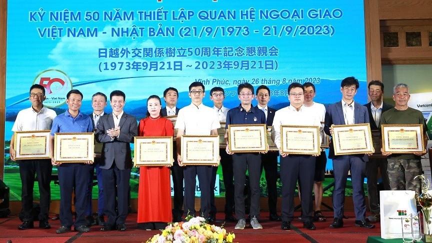 Vĩnh Phúc gặp mặt kỷ niệm 50 năm thiết lập quan hệ ngoại giao Việt Nam – Nhật Bản