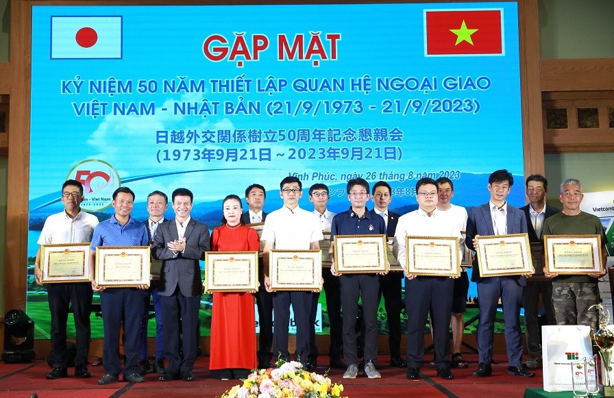 Vĩnh Phúc gặp mặt kỷ niệm 50 năm thiết lập quan hệ ngoại giao Việt Nam – Nhật Bản