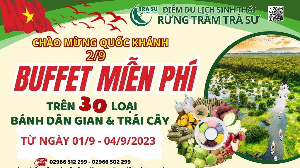 Đại tiệc Buffett Trà Sư mừng Tết Độc lập