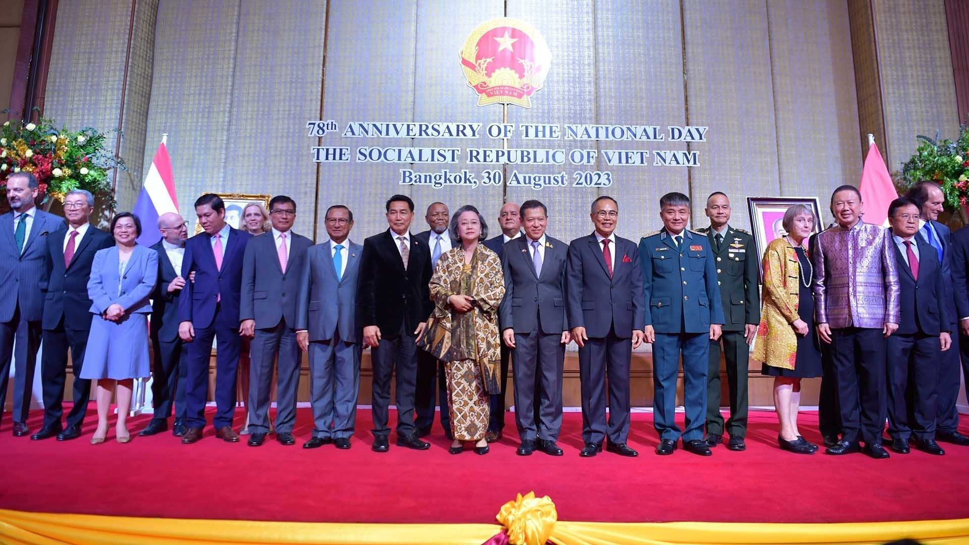 Ấm áp, trang trọng lễ kỷ niệm Quốc khánh Việt Nam tại Thái Lan