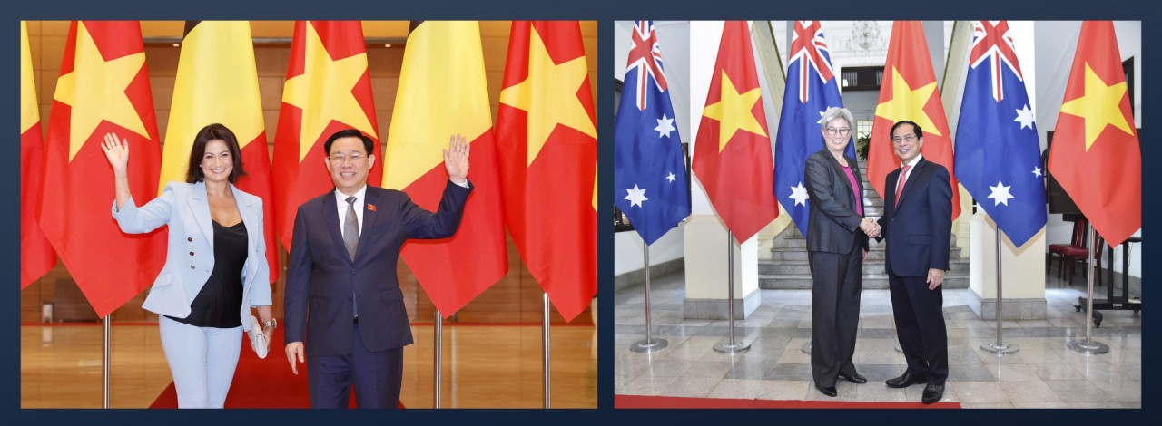 Đối ngoại nhộn nhịp giữa tháng Tám mùa Thu lịch sử