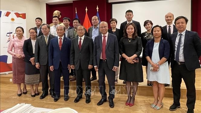 Đại sứ Lào tại Pháp chúc mừng 78 năm Quốc khánh Việt Nam