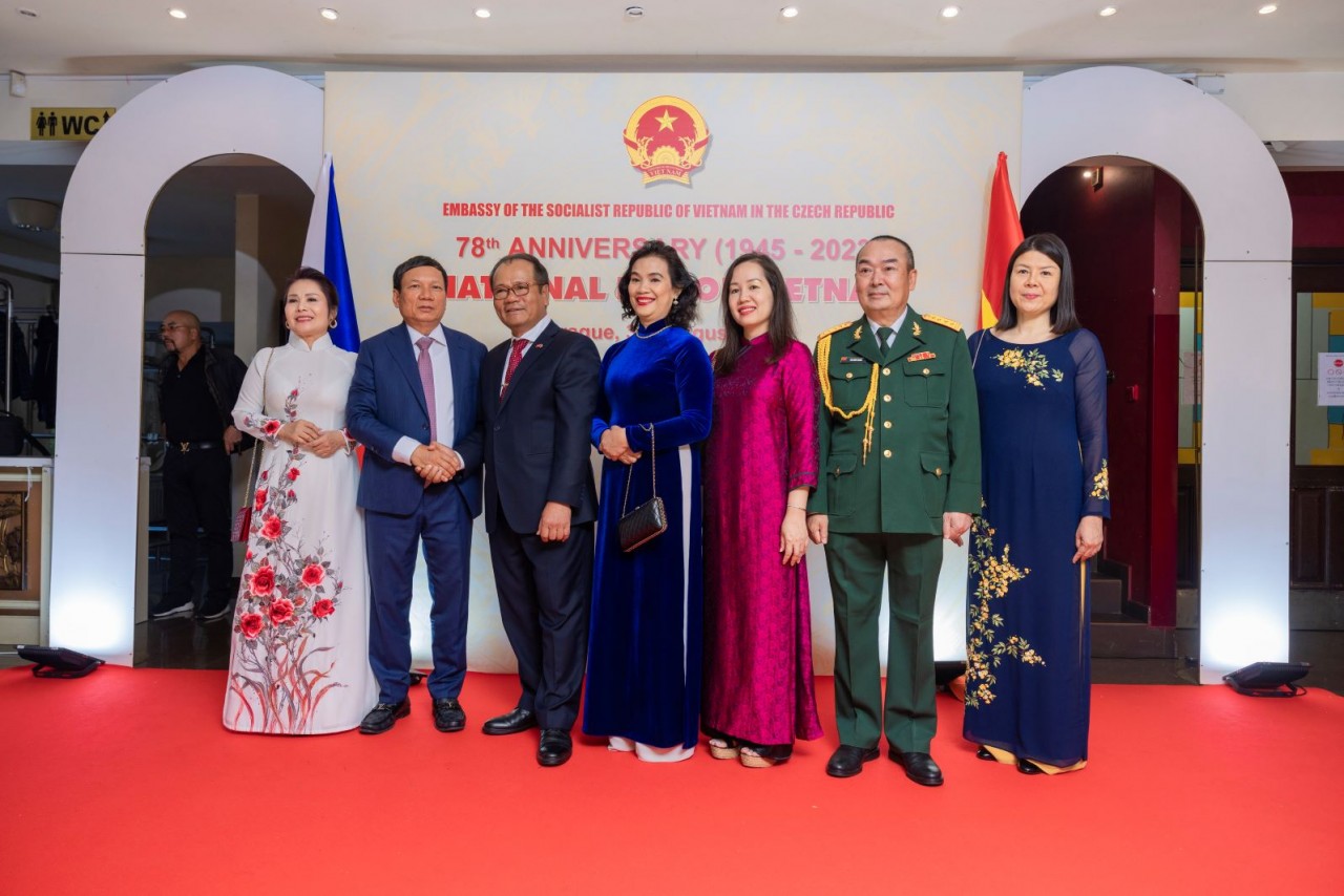 Long trọng Lễ kỷ niệm Quốc khánh Việt Nam tại CH Czech