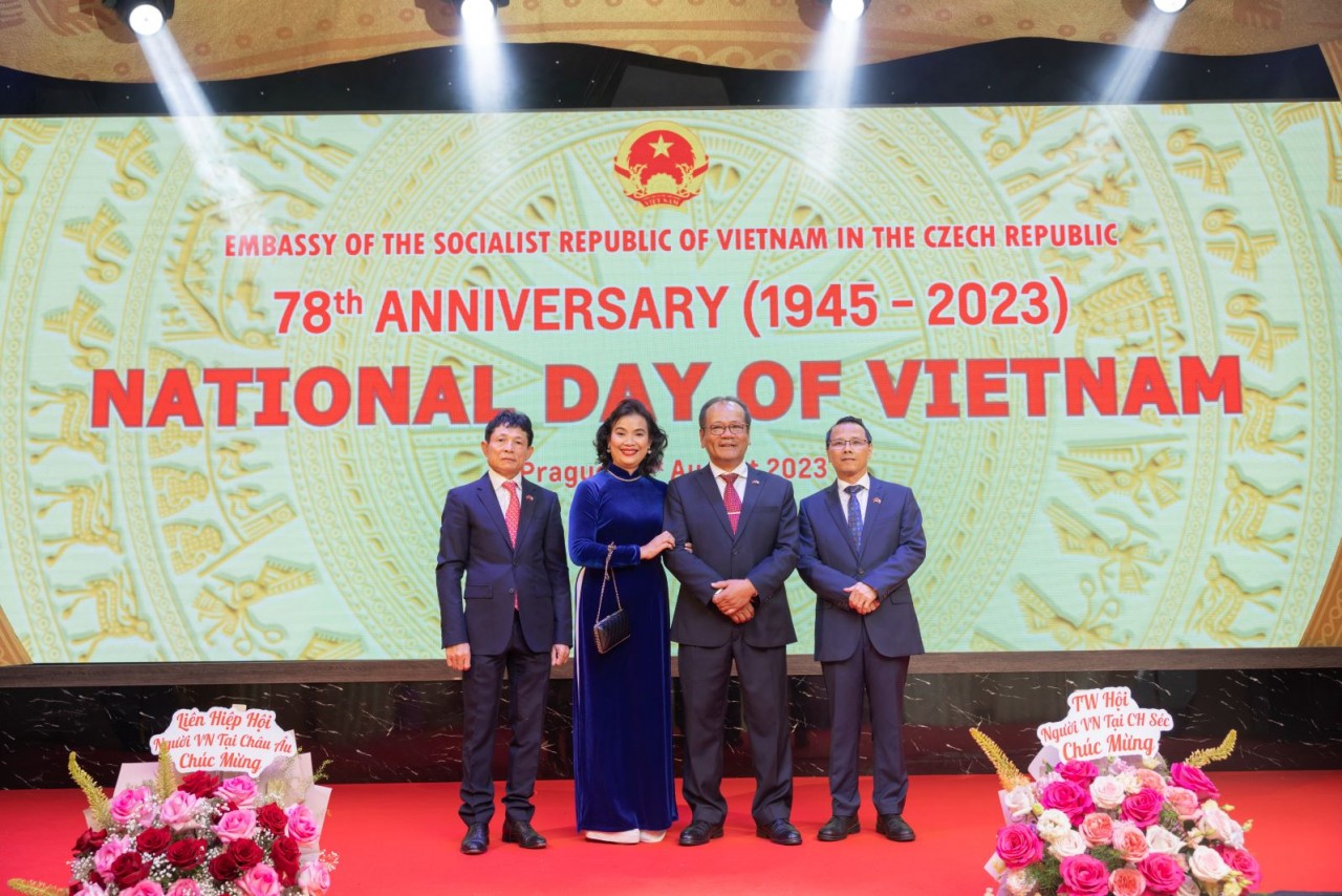 Long trọng Lễ kỷ niệm Quốc khánh Việt Nam tại CH Czech