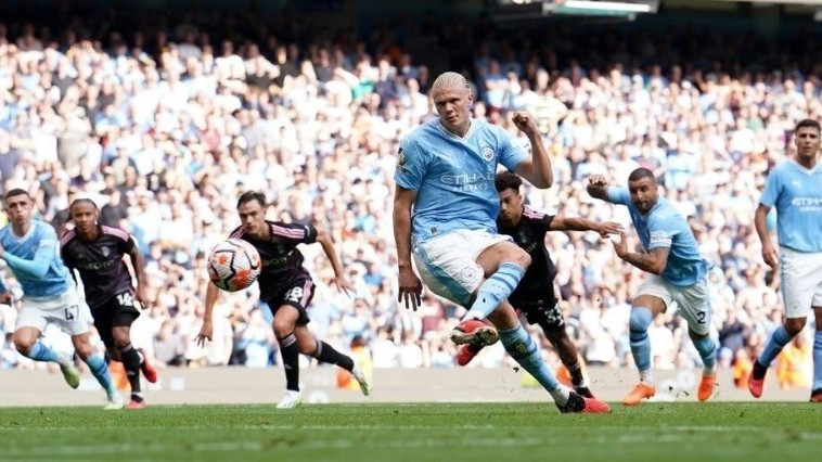 Đại thắng trước Fulham, Haaland lập hat-trick, Man City ung dung ngôi đầu bảng