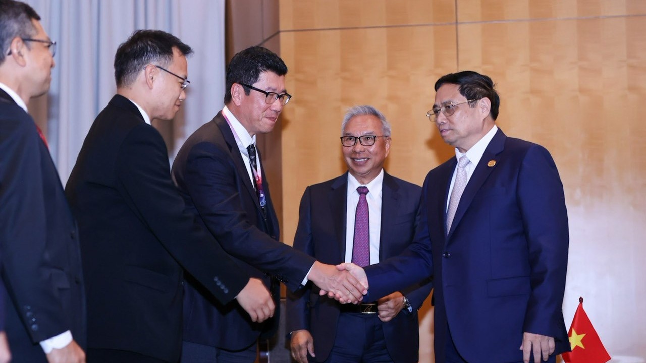 ASEAN-43: Thủ tướng Phạm Minh Chính tiếp lãnh đạo các tập đoàn hàng đầu của Indonesia