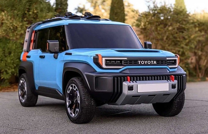 Thiết kế của xe concept Toyota Compact Cruiser EV. Thiết kế của xe concept Toyota Compact Cruiser EV.