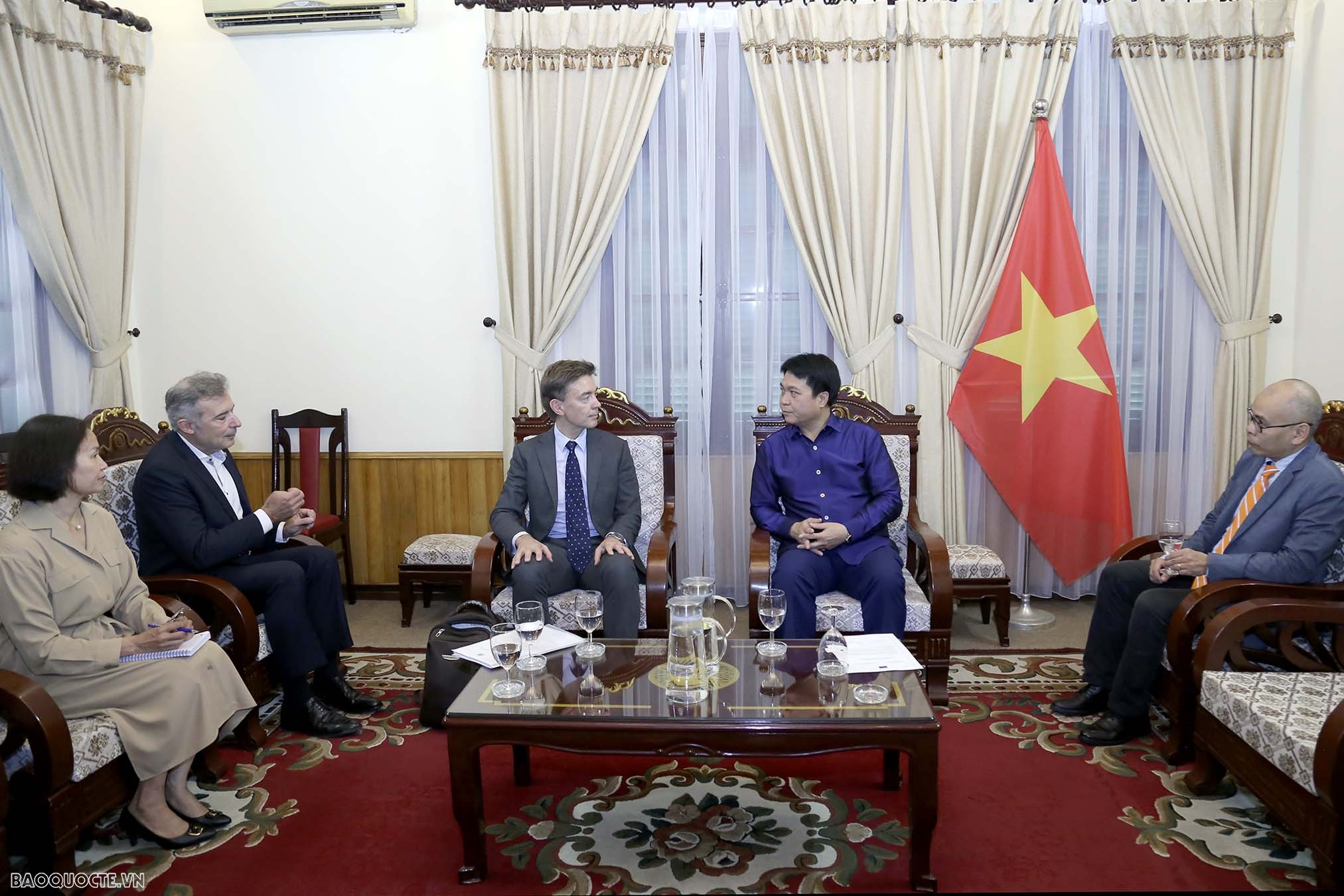 Bộ Ngoại giao tiếp nhận bản sao Thư ủy nhiệm bổ nhiệm Đại sứ EU tại Việt Nam