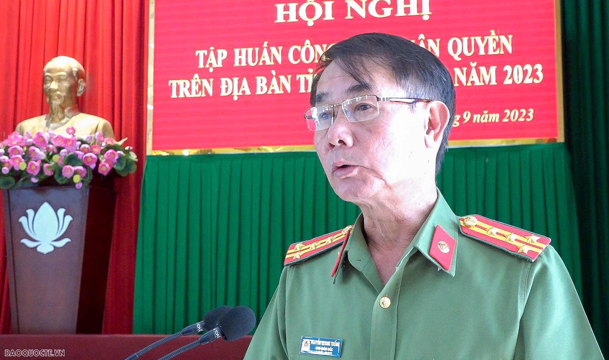 ông Nguyễn Quang Thống, Phó Trưởng ban Thường trực, Ban chỉ đạo nhân quyền tỉnh ông Nguyễn Quang Thống, Phó Trưởng ban Thường trực, Ban chỉ đạo nhân quyền tỉnh
