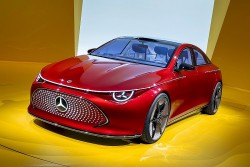 Cận cảnh xe điện Mercedes-Benz Concept CLA Class vừa ra mắt tại Đức, phạm vi hoạt động lên tới 750 km