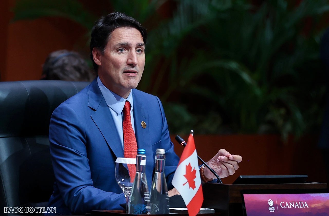 Chiều 6/9, Thủ tướng Chính phủ Phạm Minh Chính đã dự Hội nghị cấp cao đặc biệt ASEAN-Canada. (Ảnh: Anh Sơn) Chiều 6/9, Thủ tướng Chính phủ Phạm Minh Chính đã dự Hội nghị cấp cao đặc biệt ASEAN-Canada. (Ảnh: Anh Sơn)