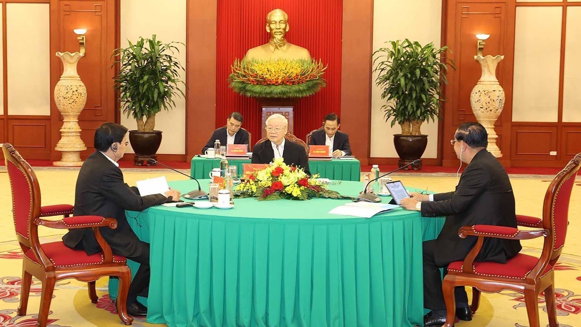 Tăng cường quan hệ hữu nghị truyền thống Việt Nam-Campuchia-Lào