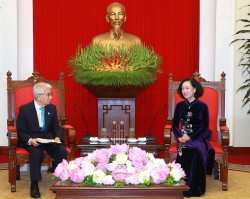 Quan hệ Việt Nam-Nhật Bản tiếp tục phát triển mạnh mẽ