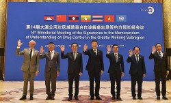 Nỗ lực ngăn chặn hiểm họa ma túy ở tiểu vùng sông Mekong