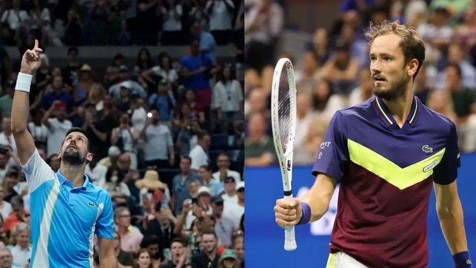Novak Djokovic và Daniil Medvedev sẽ tranh tài trận chung kết US Open 2023