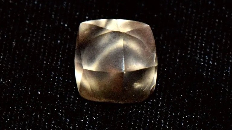 Đi chơi công viên, bé gái 7 tuổi bất ngờ nhặt được viên kim cương màu nâu