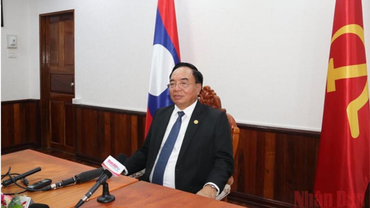 Quan hệ hợp tác Lào - Việt đang ở mức cao chưa từng có trong lịch sử