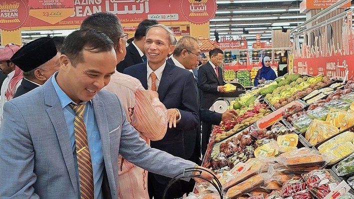Nông sản Việt Nam 'gây thương nhớ' tại Tuần lễ Amazing ASEAN 2023 ở Saudi Arabia