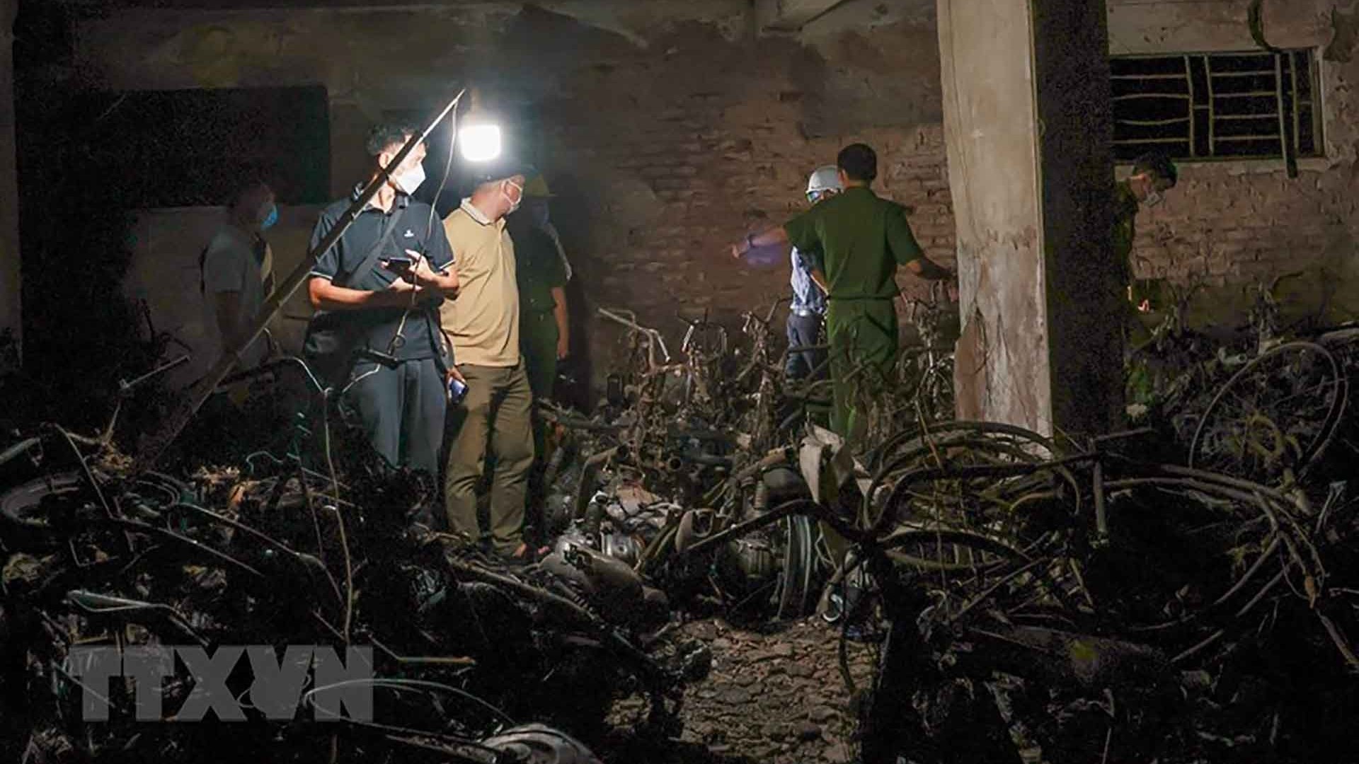 Tổng Bí thư Nguyễn Phú Trọng gửi Thư thăm hỏi về vụ hỏa hoạn xảy ra tại quận Thanh Xuân, Hà Nội