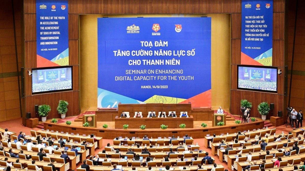 Hội nghị Nghị sĩ trẻ toàn cầu lần thứ 9: Khởi động bằng tọa đàm truyền cảm hứng cho thanh niên chủ động nâng cao năng lực, nắm bắt công nghệ số