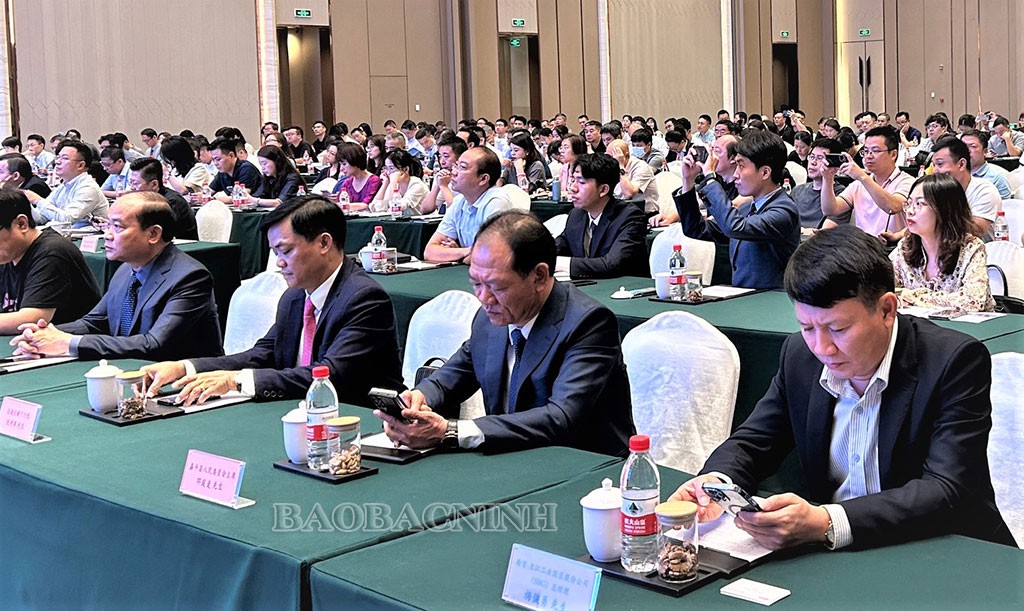 Hội nghị xúc tiến đầu tư của tỉnh Bắc Ninh tại Trung Quốc thu hút gần 400 doanh nghiệp tham dự