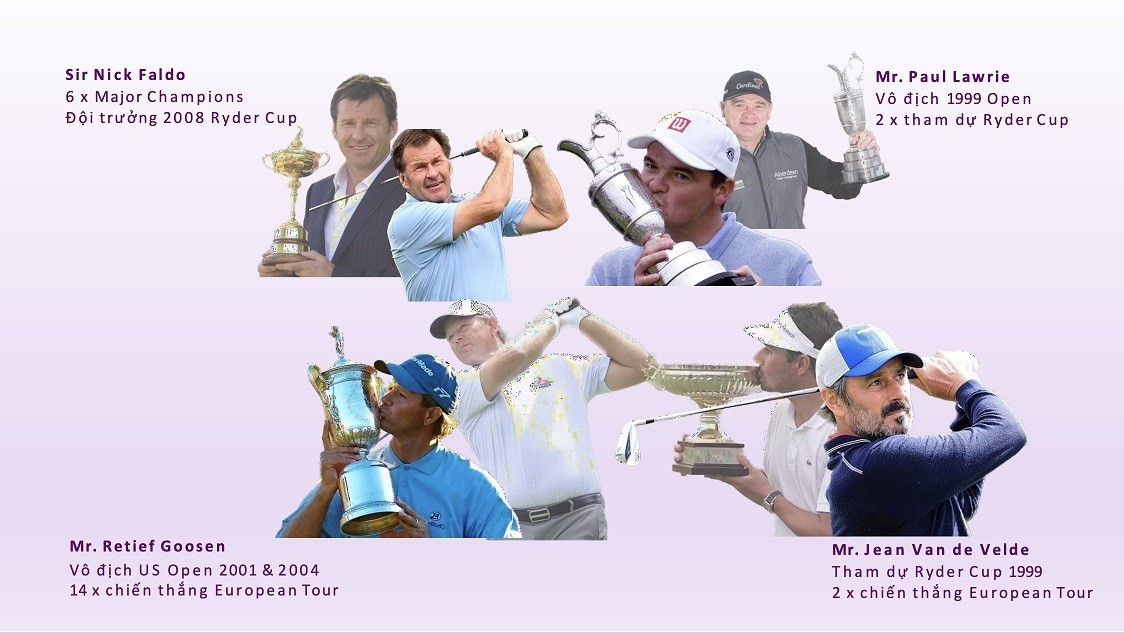 60 'huyền thoại' làng golf lần đầu hội tụ tại Việt Nam 60 'huyền thoại' làng golf lần đầu hội tụ tại Việt Nam