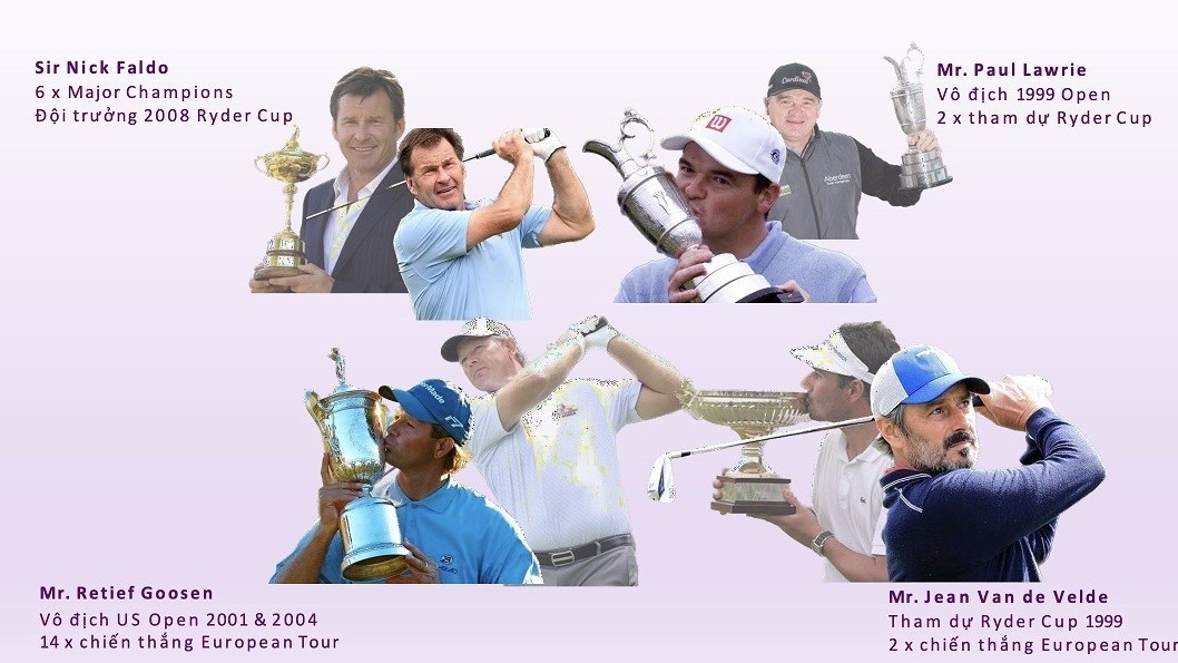 60 'huyền thoại' làng golf lần đầu hội tụ tại Việt Nam