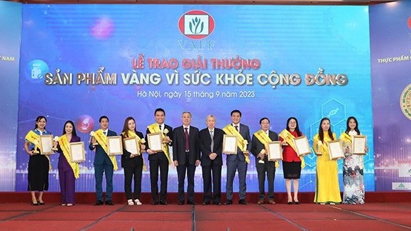 Vinh danh 'Sản phẩm Vàng vì sức khỏe cộng đồng' lần thứ 10 năm 2023