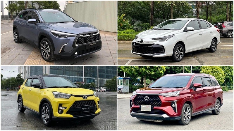 Corolla Cross dẫn đầu doanh số xe bán chạy 3 tháng gần nhất của hãng Toyota