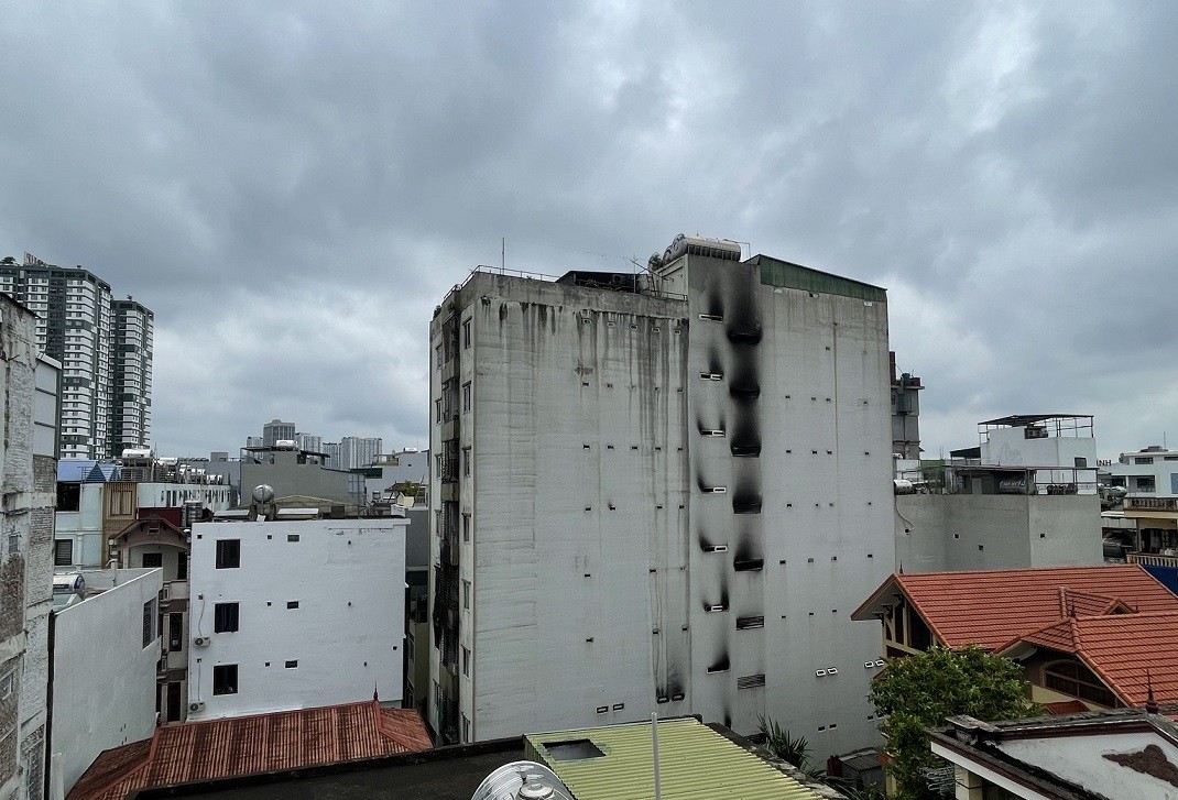 Vụ cháy chung cư mini tại Hà Nội. (Nguồn: Báo Nhân dân) Vụ cháy chung cư mini tại Hà Nội. (Nguồn: Báo Nhân dân)