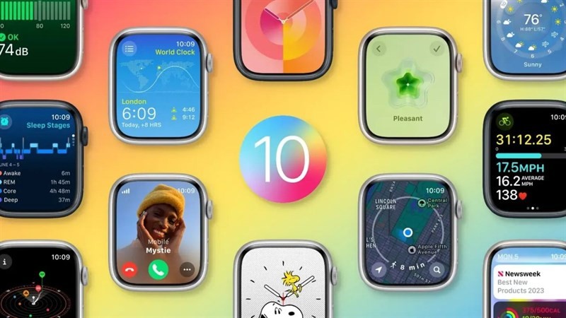 Hướng dẫn cập nhật watchOS 10: Tính năng mới, ai cũng nên trải nghiệm