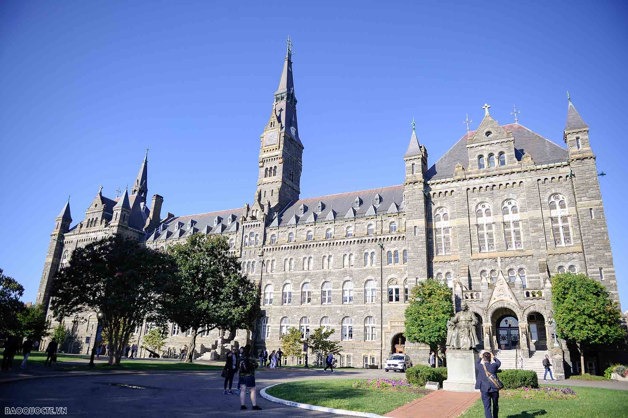 Ba vấn đề trong bài phát biểu chính sách của Thủ tướng Phạm Minh Chính tại Đại học Georgetown