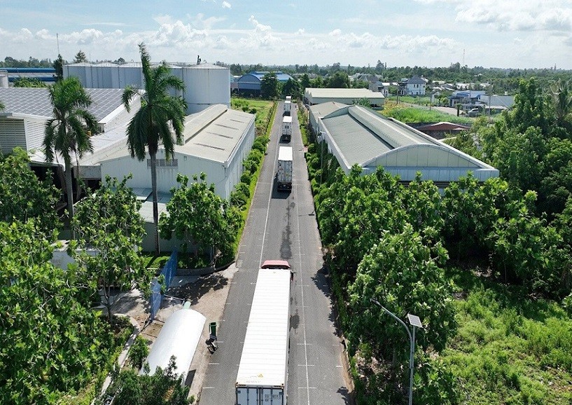 Cây xanh là máy lọc không khí hữu hiệu được Astar ứng dụng trong qui hoạch tổng thể  cụm công nghiệp Sao Mai