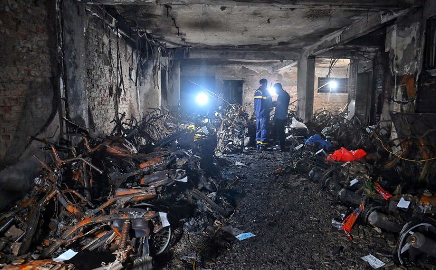 Vụ cháy chung cư mini Hà Nội: Vụ cháy chung cư mini Hà Nội: