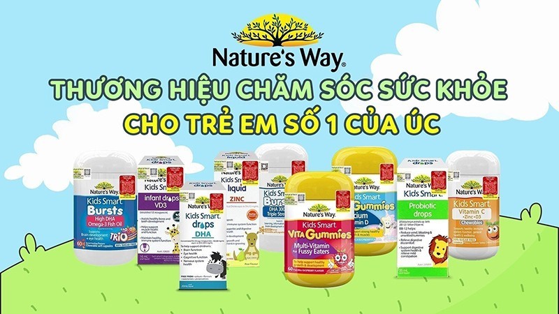 Nature’s Way – Thương hiệu chăm sóc sức khỏe trẻ em số 1 của Australia và sự phát triển mạnh mẽ tại Việt Nam