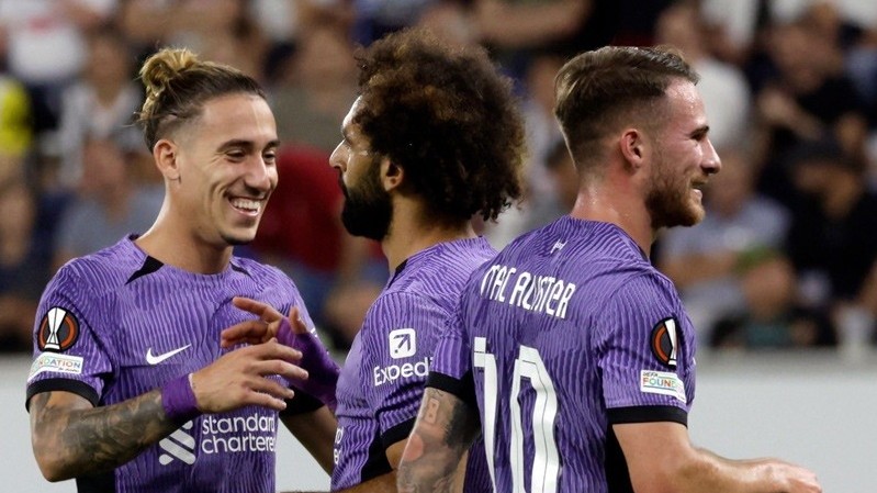 Vòng bảng Europa League 2023/24: Liverpool ra quân xuất sắc, ngược dòng thành công trước LASK Linz