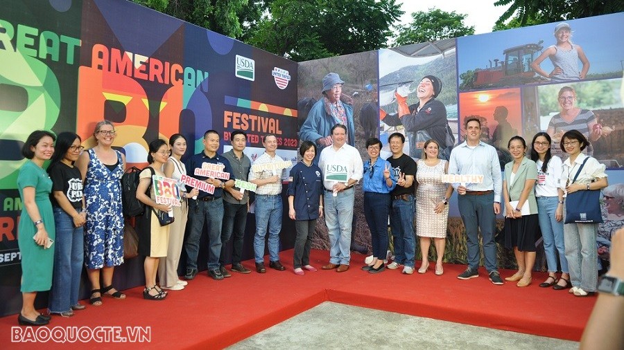 Lễ hội Mỹ vị Hoa Kỳ: Thực khách ‘mãn nhãn’ với món ăn của Quán quân Master Chef Christine Hà