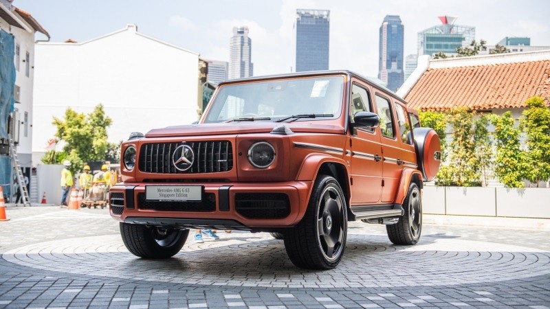 Cận cảnh Mercedes-AMG G63 Singapore Edition dành riêng cho thị trường Singapore