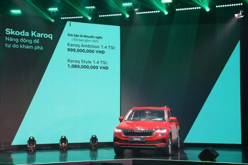 Cận cảnh Skoda Karoq vừa ra mắt tại Việt Nam, giá từ 999 triệu đồng Cận cảnh Skoda Karoq vừa ra mắt tại Việt Nam, giá từ 999 triệu đồng