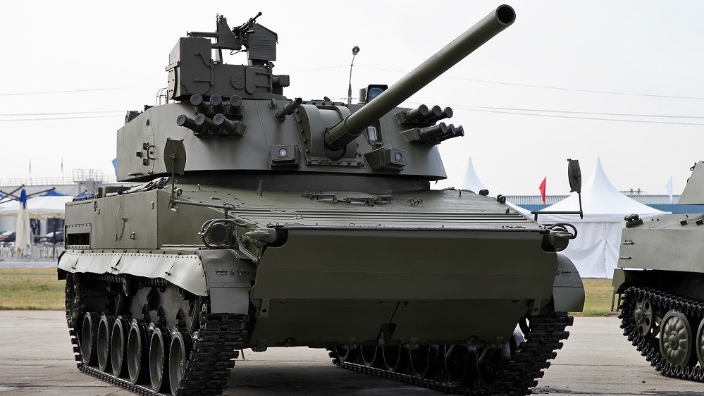 Pháo tự hành ‘sát thủ’ của lực lượng đổ bộ đường không Nga xuất hiện ở Ukraine?