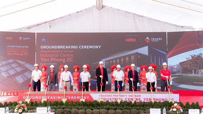 Chính thức khởi công dự án bất động sản công nghiệp đầu tiên tại Bắc Ninh