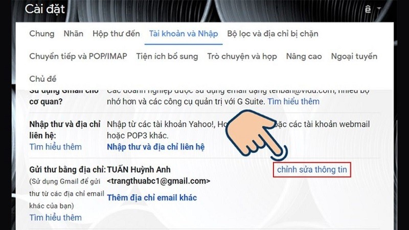 Hướng dẫn đổi tên Gmail trên điện thoại, máy tính đơn giản nhất