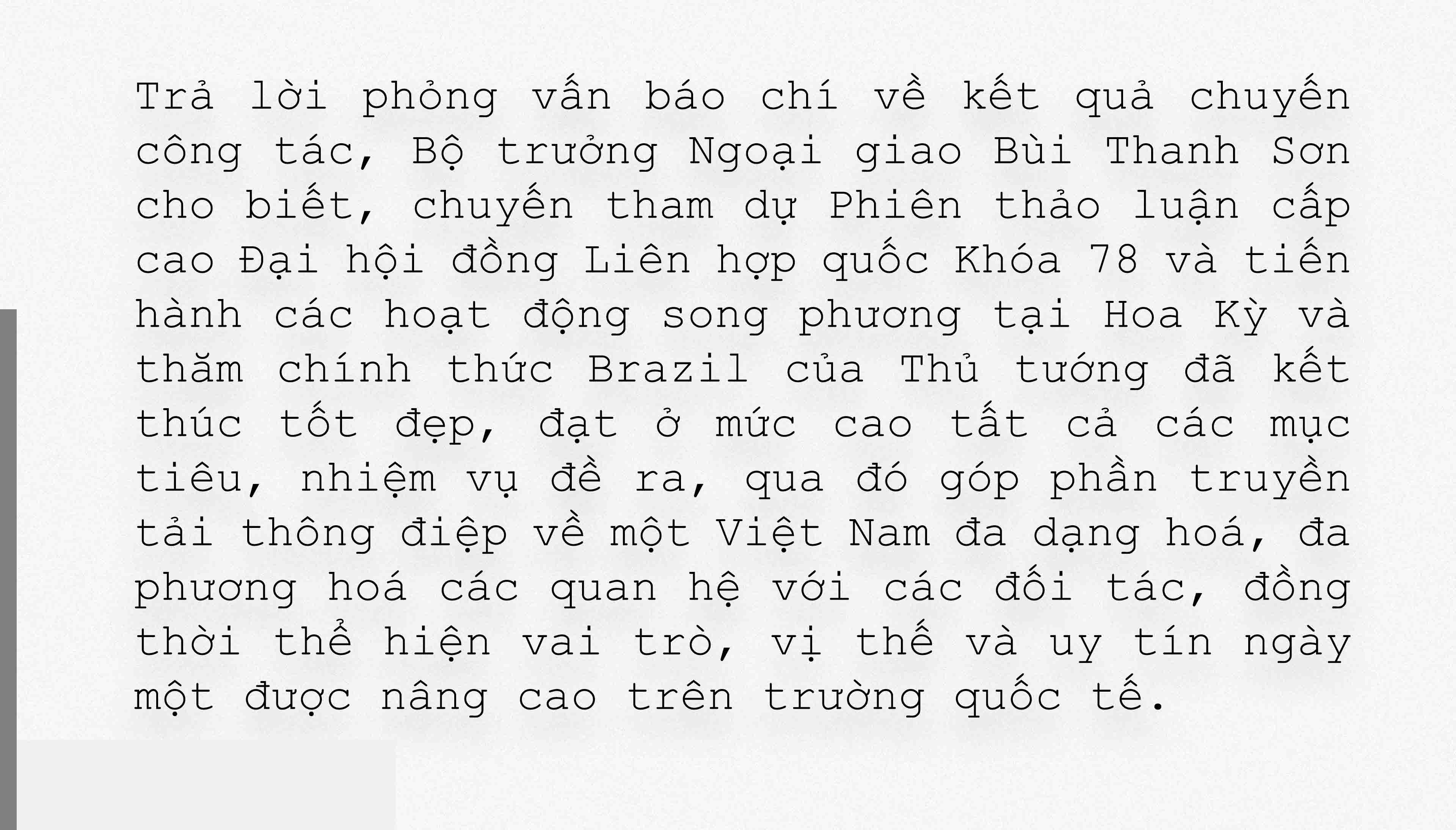Thủ tướng công tác tại Hoa Kỳ và Brazil: Chuyến đi đa thông điệp