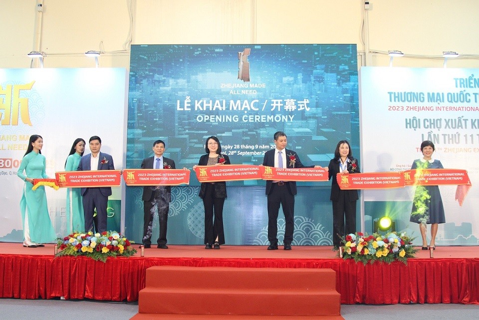 Khai mạc Triển lãm Thương mại Quốc tế Chiết Giang (Trung Quốc) Khai mạc Triển lãm Thương mại quốc tế Chiết Giang (Trung Quốc)