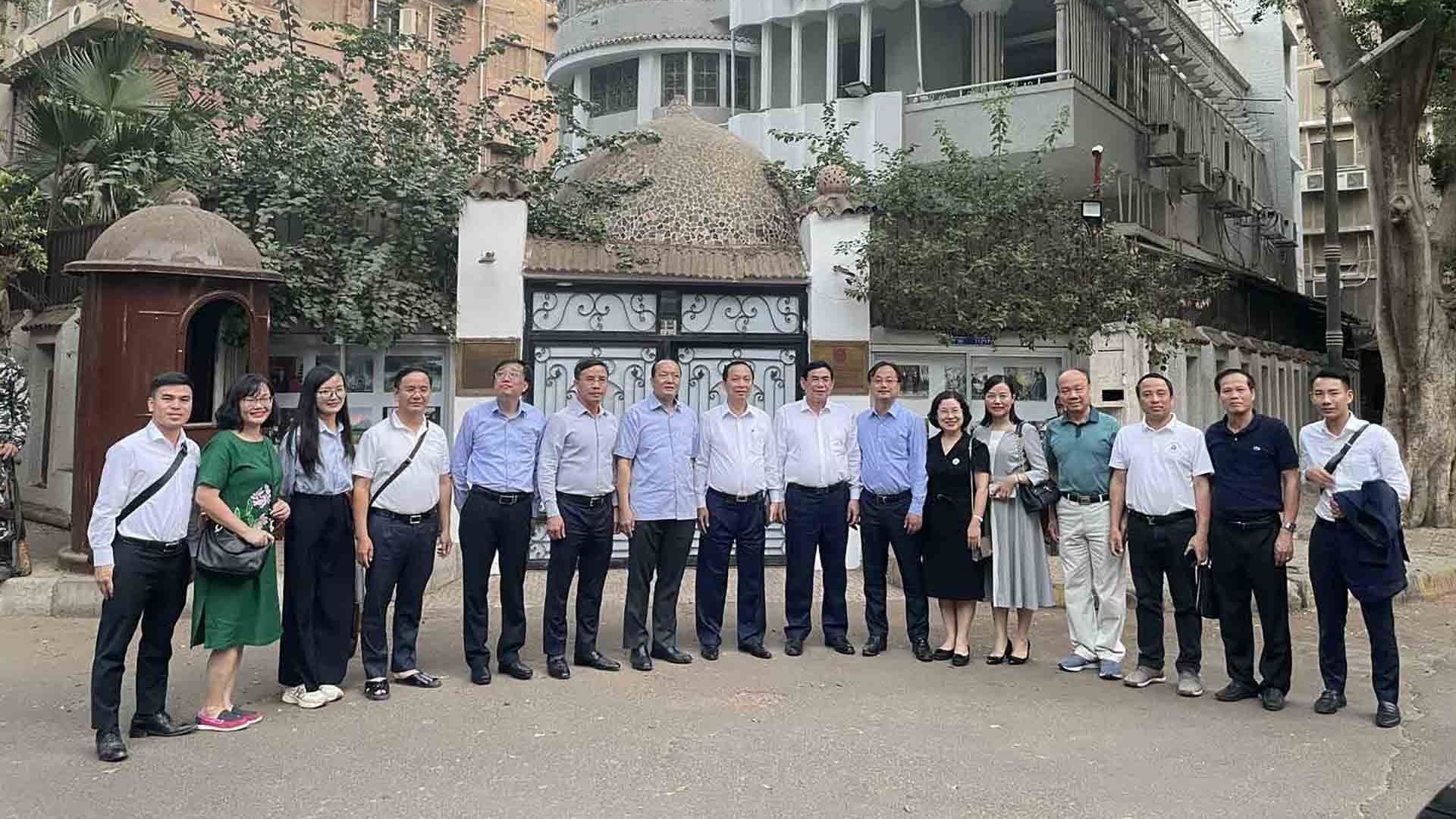 Tiếp tục thắt chặt tình hữu nghị Việt Nam-Ai Cập