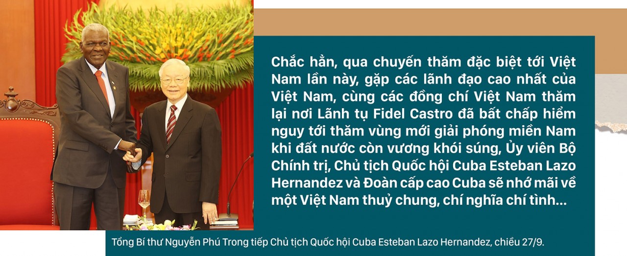 50 năm Fidel Castro thăm Vùng Giải phóng miền Nam: Nhớ về lịch sử, hướng tới tương lai