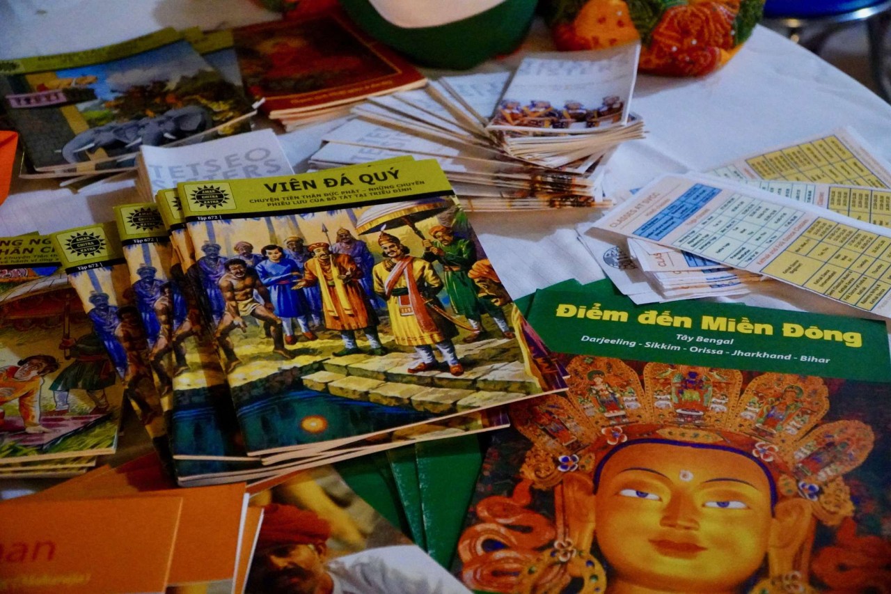 Quầy Ấn Độ sẽ bắt đầu mở ừ ngày 29/9 đến ngày 1/10 trong khuôn khổ Festival Thu Hà Nội 2023. (Ảnh: Tuấn Việt)